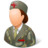 Medical Army Nurse Female Light Icon